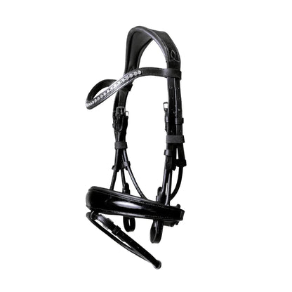 Aurelie Hanoverian Rolled Leather Bridle